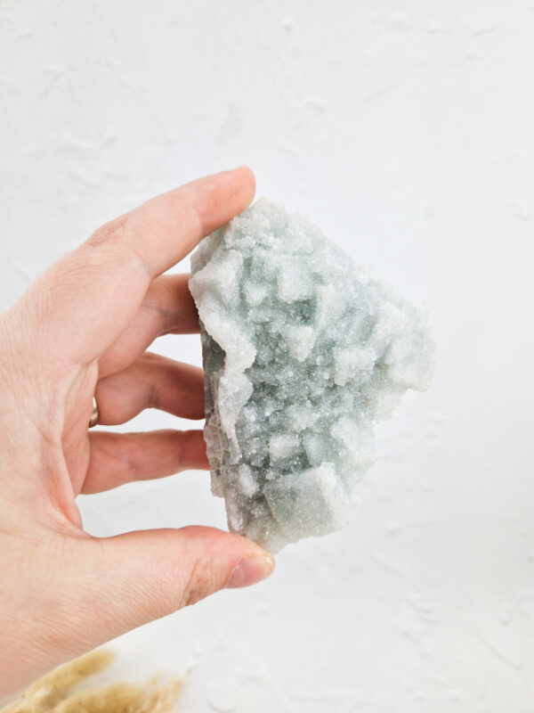 Suiker fluoriet / sugar fluorite cluster